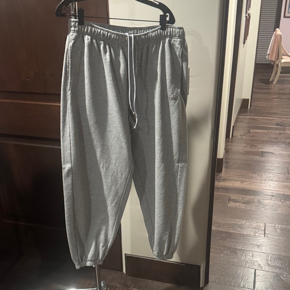 Men's Gray Jogger Sweatpants - Unbranded